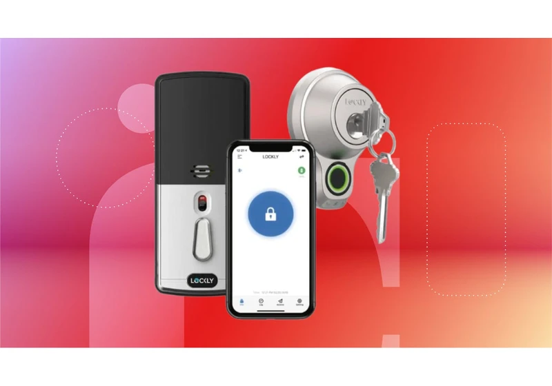 Keep Your Home Safer With the Lockly Flex Touch Smart Lock for Only $50 Right Now