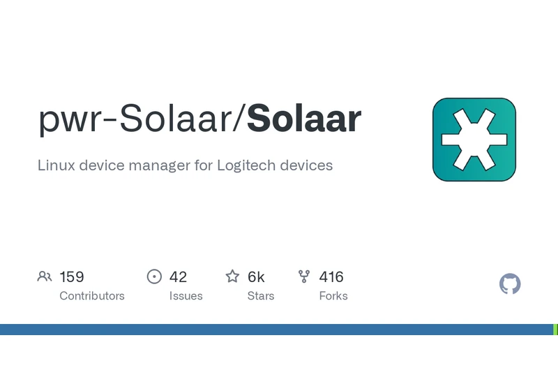 Solaar is a Linux manager for many Logitech keyboards, mice, and other devices