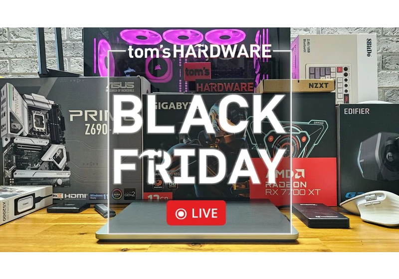  Black Friday Computer Hardware Deals Live: Latest Savings on CPUs, SSDs, Laptops, Monitors and More 