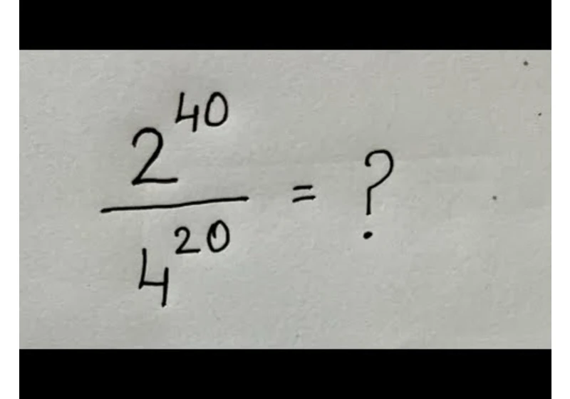 Reducing big exponents without a calculator