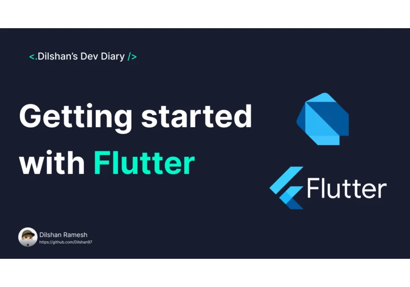 Getting started with Flutter