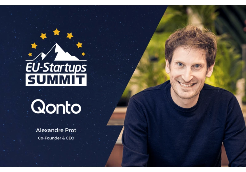 Alexandre Prot, Co-Founder and CEO of Qonto, will speak at this year’s EU-Startups Summit!