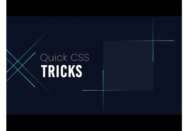 Awesome CSS Border Animation Effect | Quick CSS Tricks