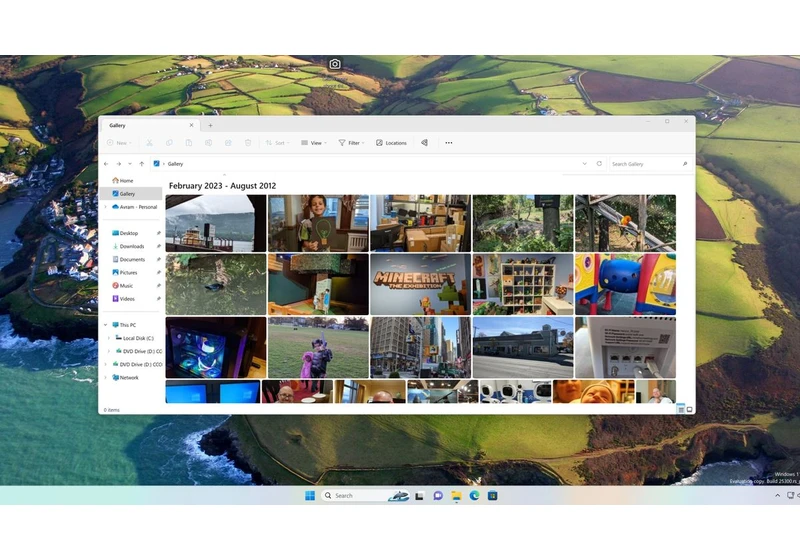  Latest Windows 11 Build Has Hidden Gallery Feature, Experimental File Explorer 