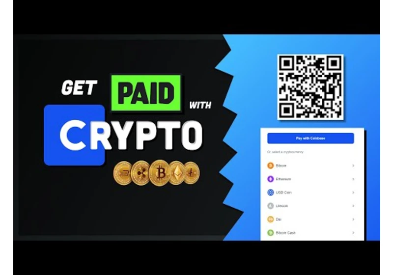 Get Paid with Crypto in your App // Coinbase Commerce Tutorial