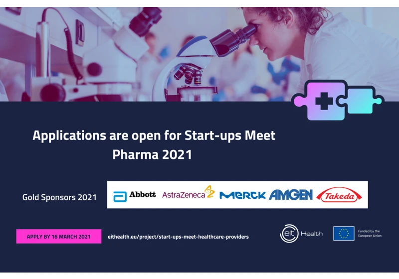 Calling all healthtech startups! Help Europe’s pharma industry solve healthcare challenges (Sponsored)