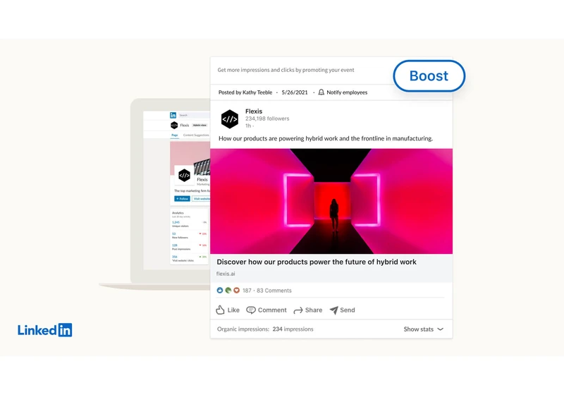 LinkedIn introduces Event Ads and “boosted” posts
