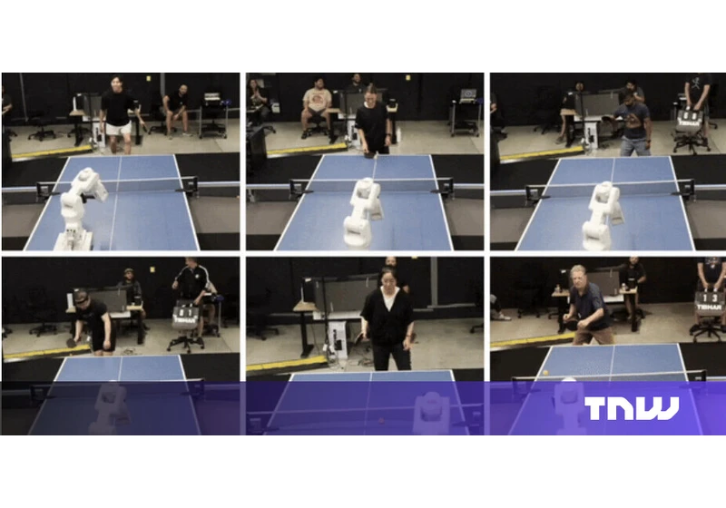 Google DeepMind’s new AI robot plays table tennis at ‘human level’