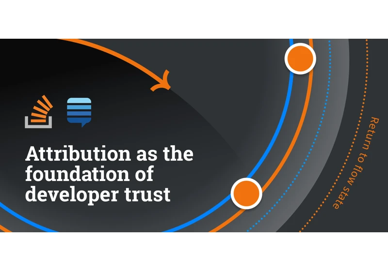 Attribution as the foundation of developer trust