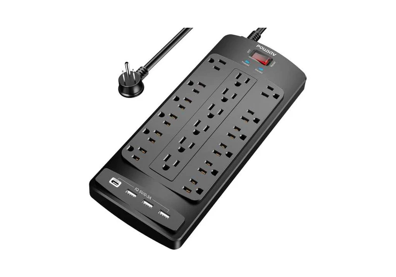 This epic 22-device power strip with surge protection is only $18