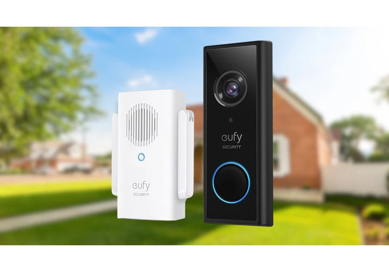 This subscription-free video doorbell makes home security seriously easy