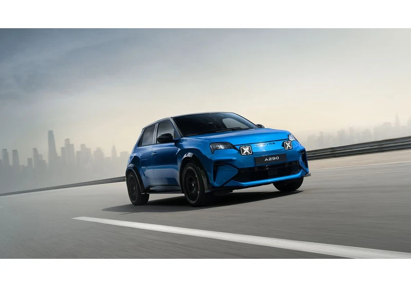  Alpine's 220hp A290 EV takes it back to the halcyon days of the hot hatch 