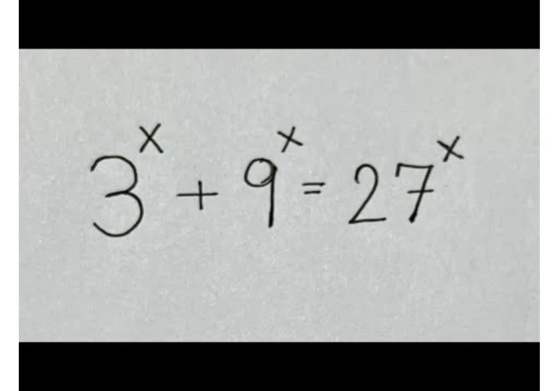 Can you solve this Math Olympiad Question?