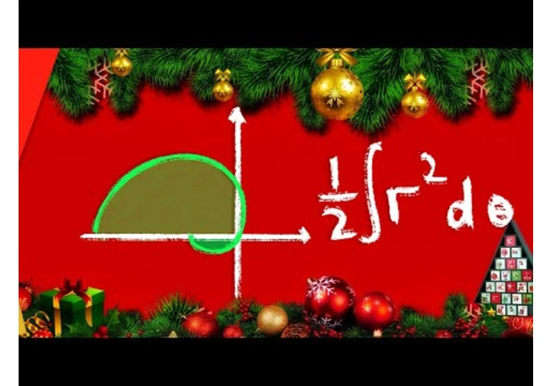 Area of a Polar Region and Tangent to Polar Curve | AP Calc FRQ Advent Calendar Day 12