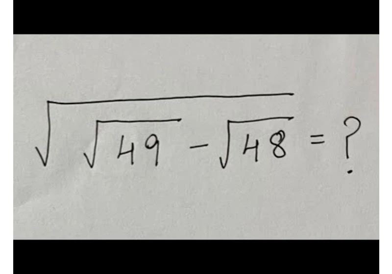 U.K | Nice Square Root Simplification | You should know this trick!!