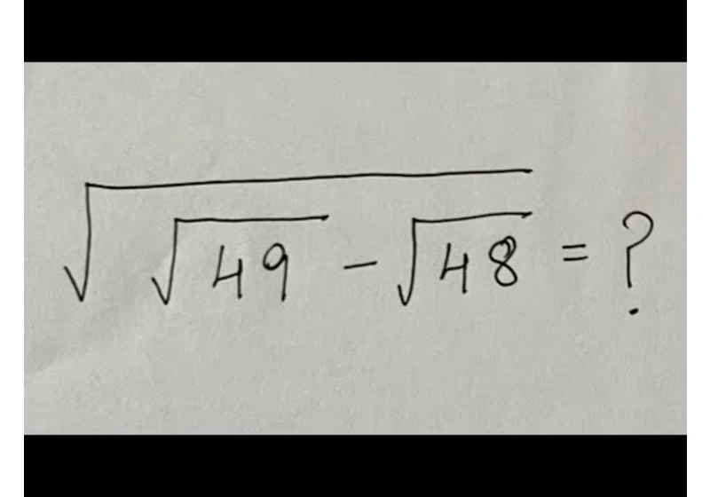 U.K | Nice Square Root Simplification | You should know this trick!!