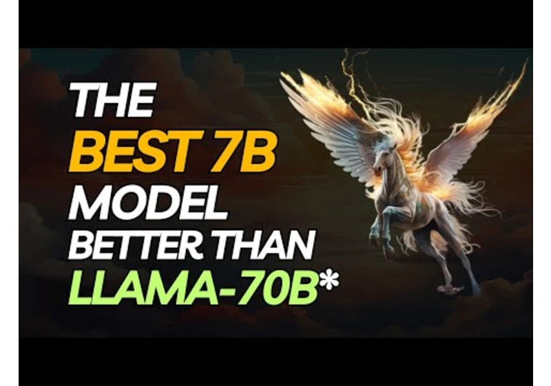 Zephyr - 7B Beating Llama-2 70B Model