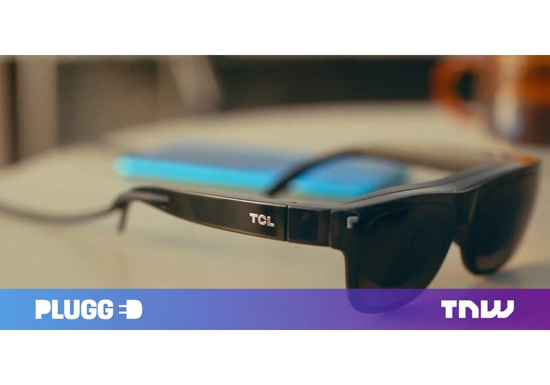 Wearing TCL’s new smart glasses is like strapping a giant monitor to your face