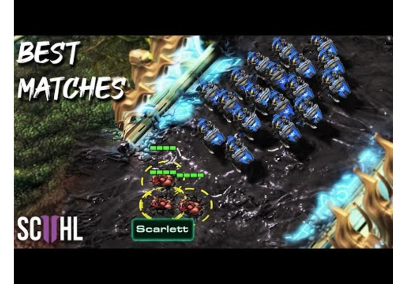 The Best StarCraft 2 Matches Ever: Scarlett vs. Bomber (#4)