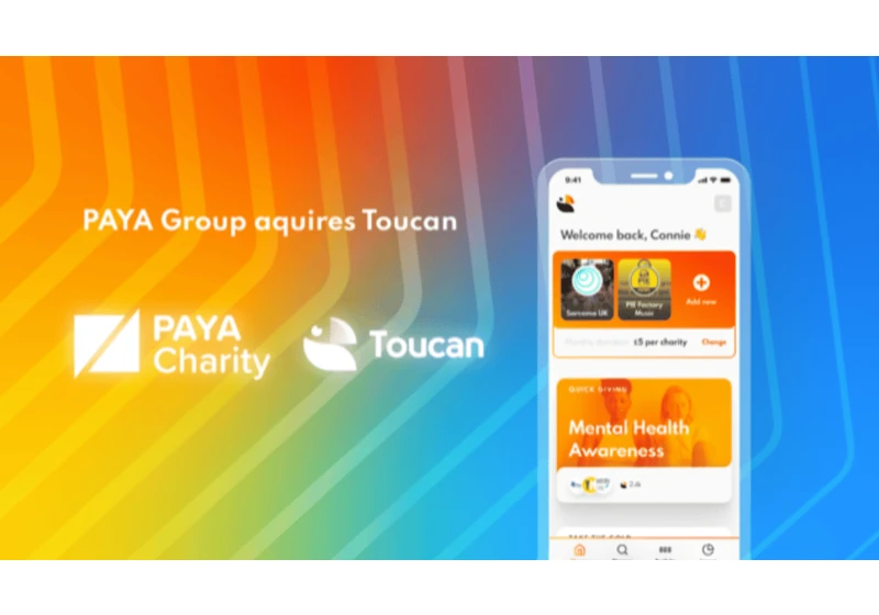 London-based Toucan snapped up by PayaCharity to enhance the digitisation of donations