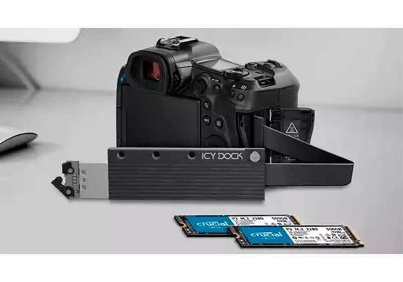  M.2 NVMe SSD Support Comes to DSLR Cameras 