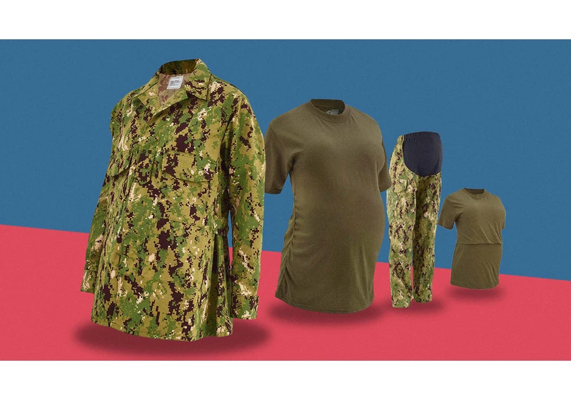 Inside the design studio creating uniforms for pregnant Marines