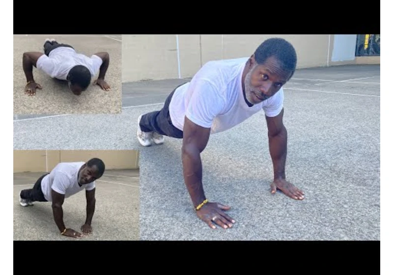 56 Year Old Man Shows You The Science Behind Perfect Push-Ups: Secrets Revealed! | That's Good Money