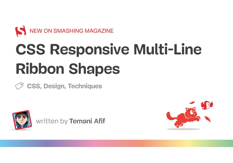 CSS Responsive Multi-Line Ribbon Shapes (Part 1)