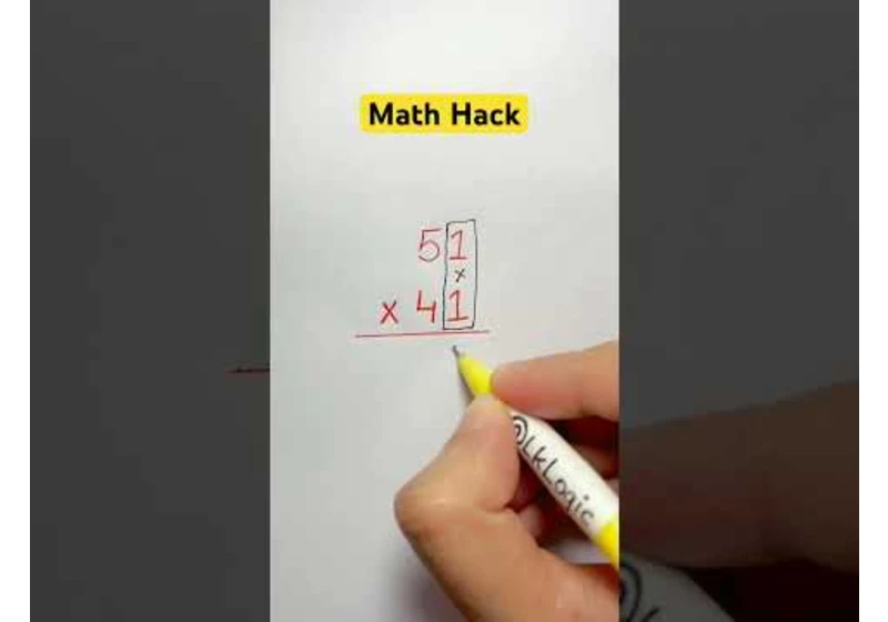 Math Hack 😱