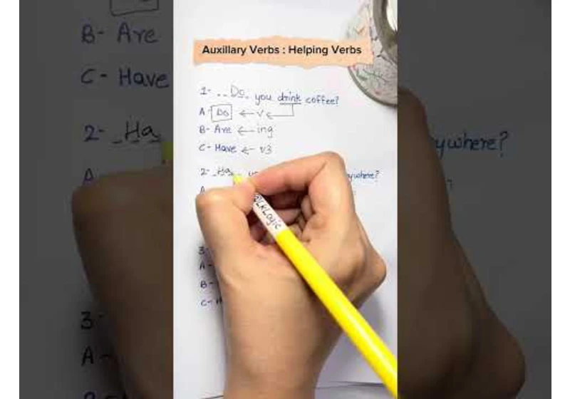 Auxillary Verbs : Helping Verbs | Irregular Verbs