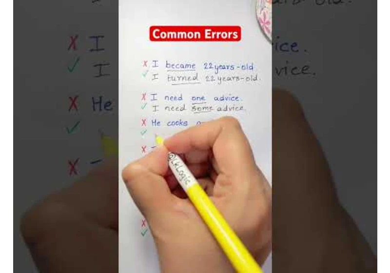 Common Errors