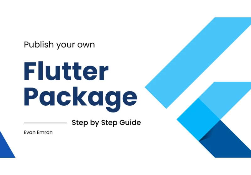 How to Publish Your Own Flutter Package