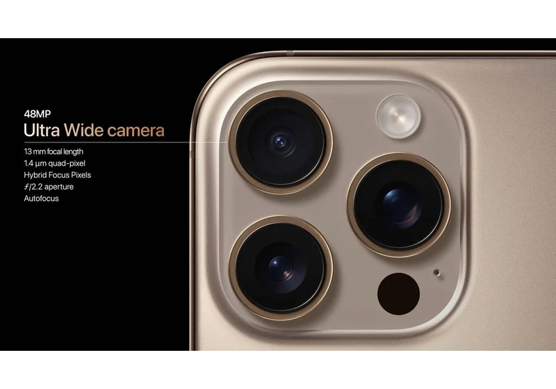 iPhone 16 Pro Cameras: New Button, Better Wide Angle and 4K Slow Motion