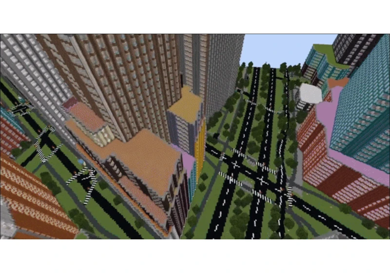  Minecraft tool lets you create scale replicas of real-world locations — Arnis uses geospatial data from OpenStreetMap to generate Minecraft maps 