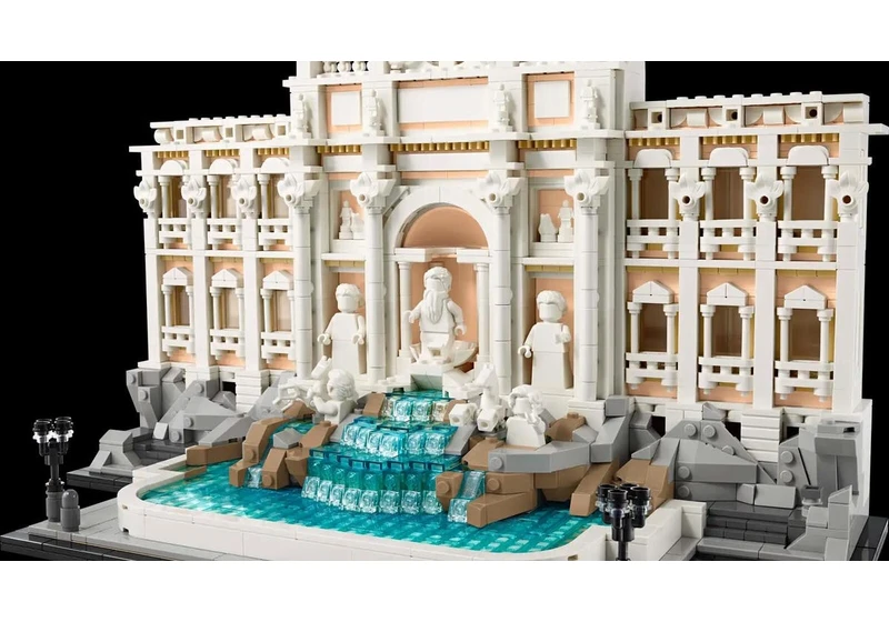 Can't Afford to Fly to Rome? Build the Trevi Fountain at Home