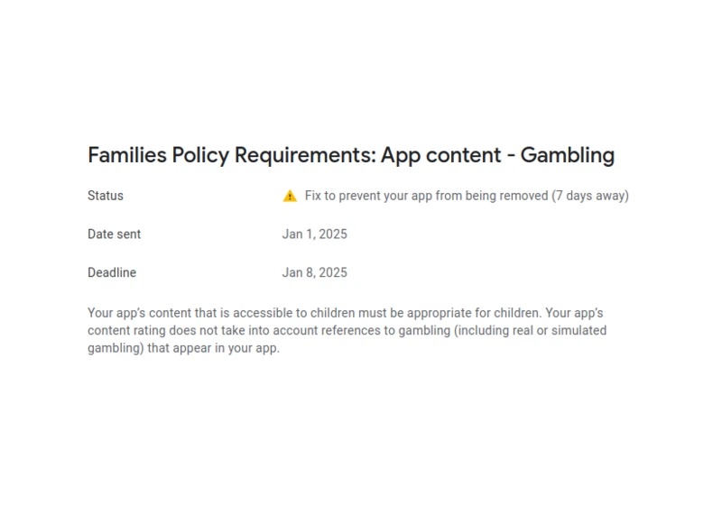 Luck Be a Landlord Might Be Banned from Google Play