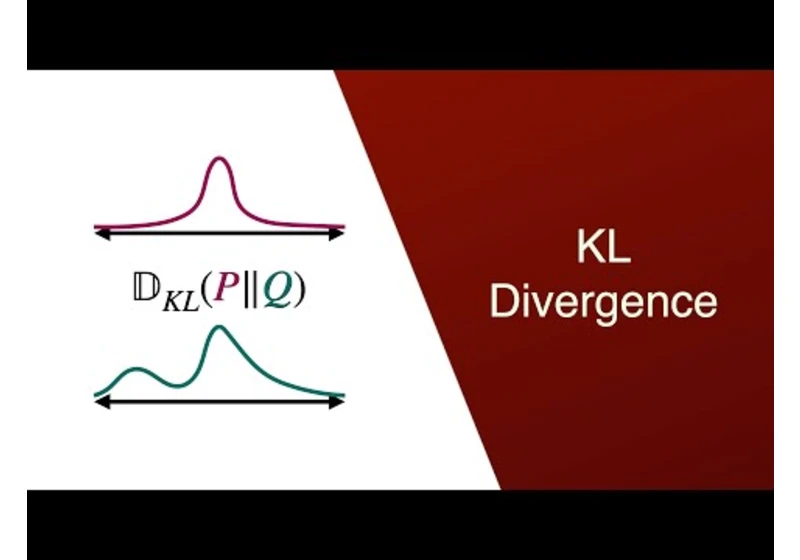 KL Divergence - How to tell how different two distributions are