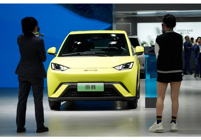 Chinese EV maker BYD promises to make all of its models self-driving capable