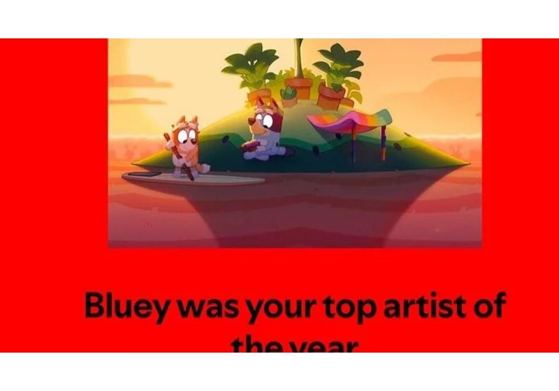 Is Bluey No. 1 on Your Spotify Wrapped? How to Get Kids' Music Off Your Year-End Playlist