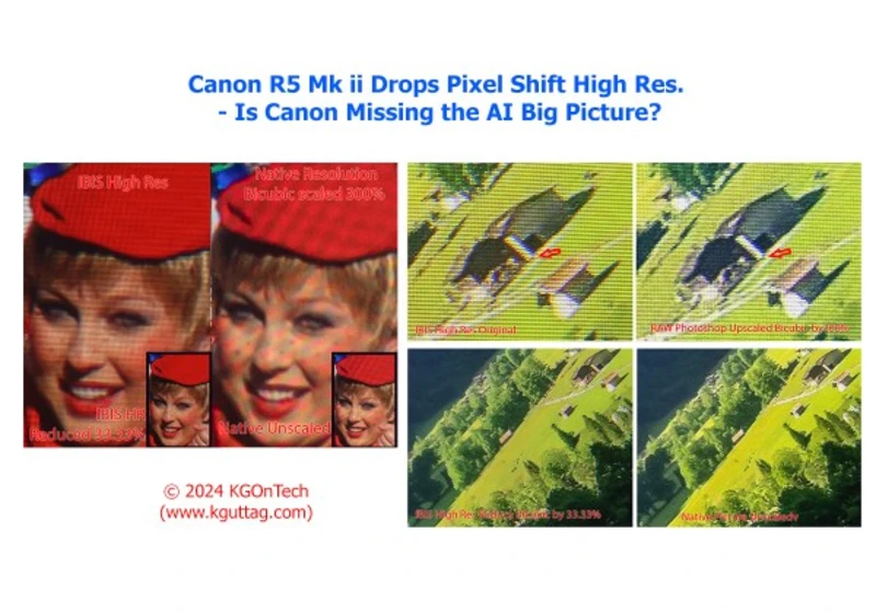 Canon R5 Mk Ii Drops Pixel Shift High Res – Is Canon Missing the AI Big Picture?