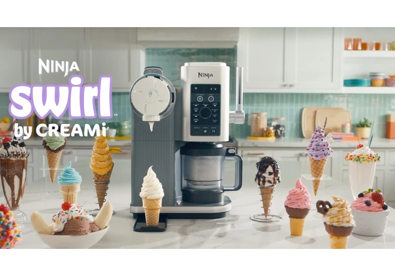 Ninja Swirl means soft serve without chasing the ice cream van