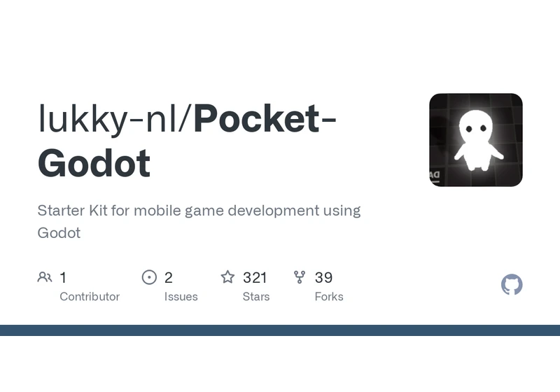 Pocket-Godot: Starter Kit for mobile game development using Godot