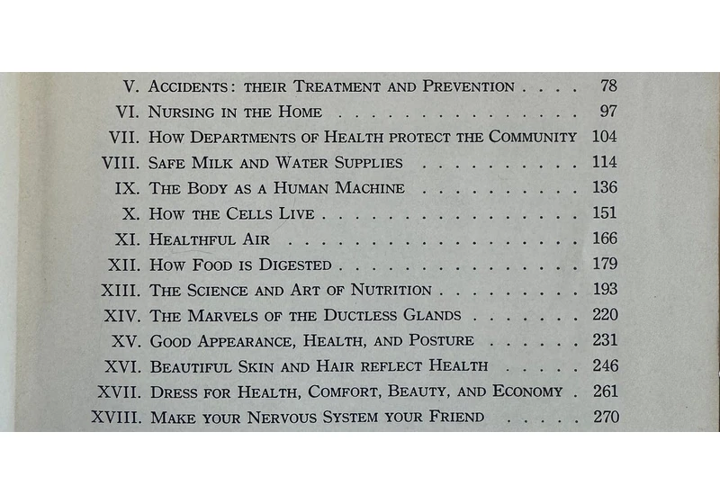 A pro-science, pro-progress, techno-optimistic health textbook from 1929