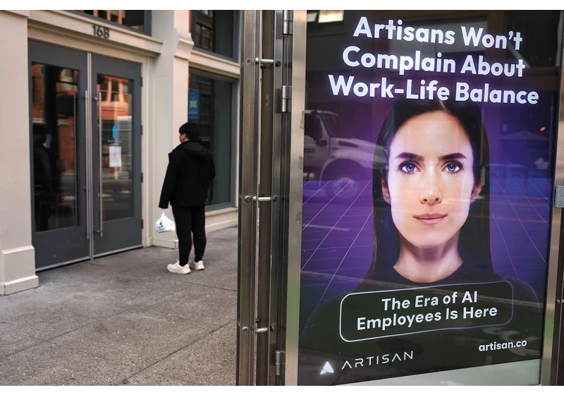 Y Combinator Funded AI Firm's 'Stop Hiring Humans' Billboard Sparks Outrage