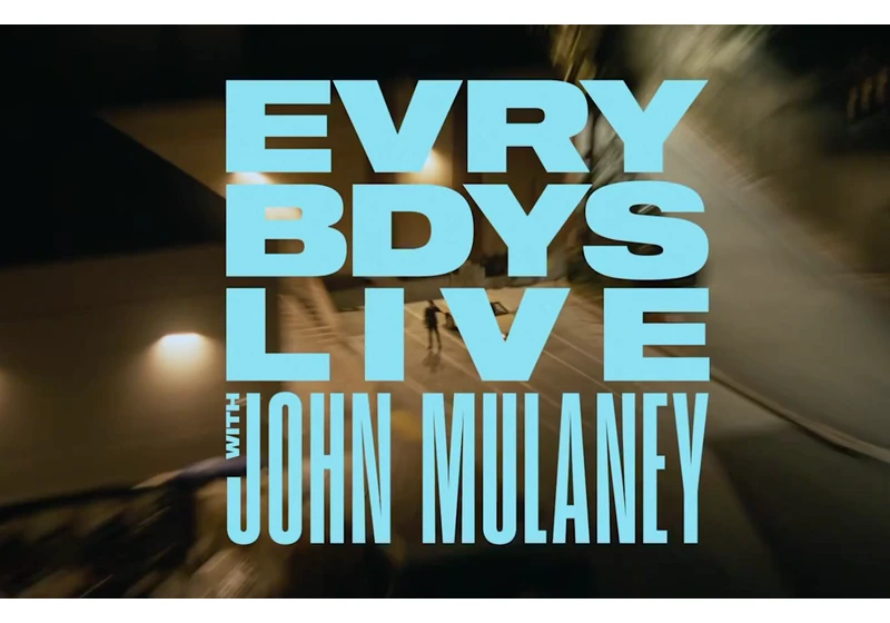 There's an appropriately ridiculous trailer for John Mulaney's live Netflix talk show