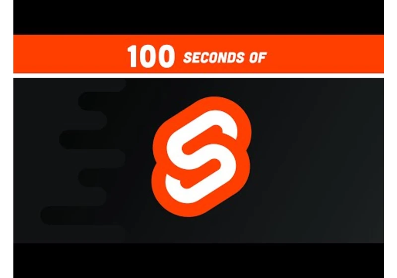 Svelte in 100 Seconds