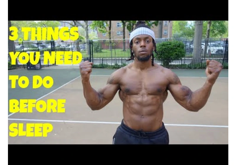 3 Things You Need To Do Before Sleep - Create Healthy Habits Before Bedtime | That's Good Money