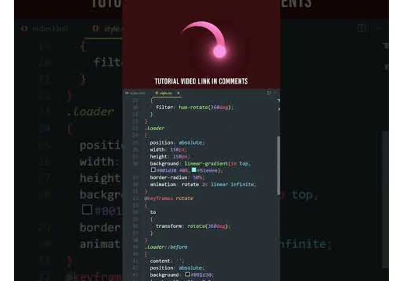 CSS Animation Effects #shorts