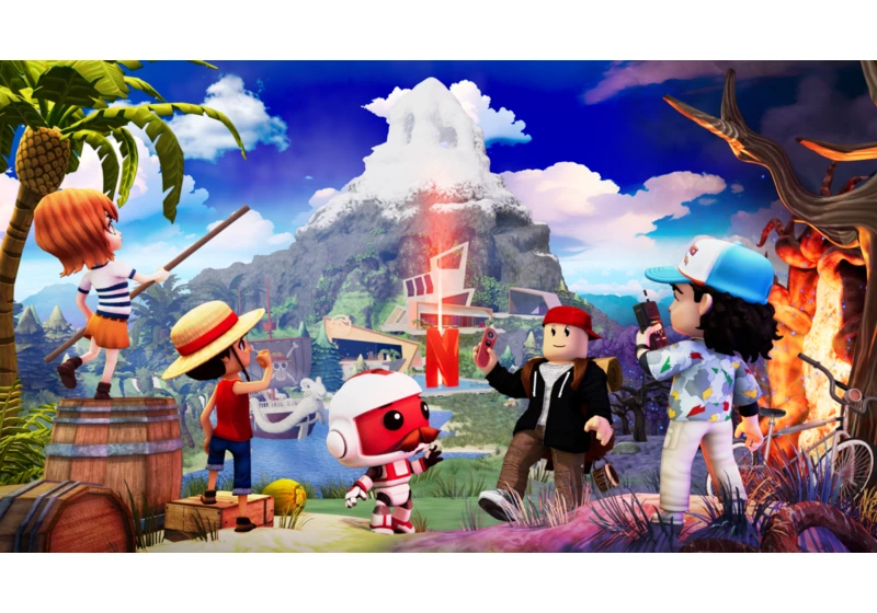 Netflix and Roblox team up for a digital theme park that’s heavy on corporate synergy