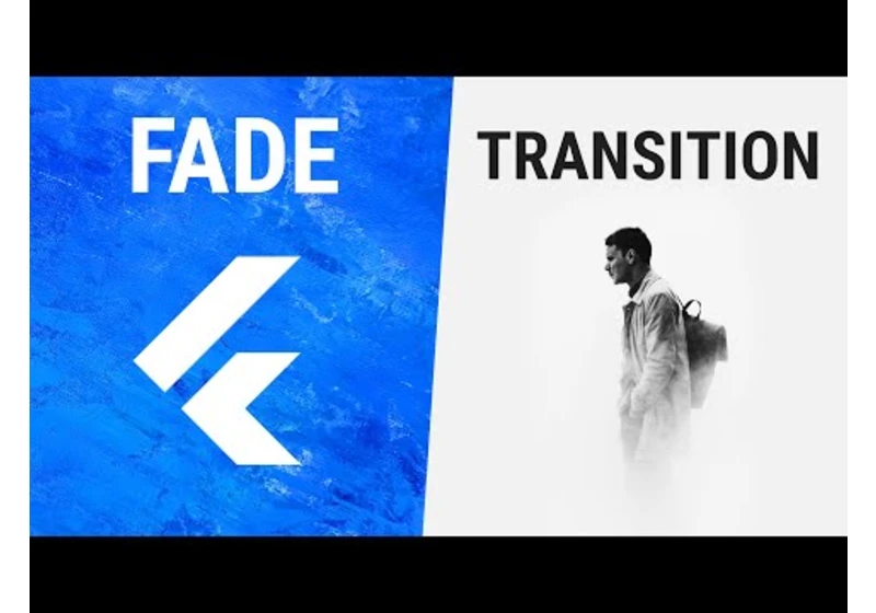 Flutter FadeTransition Widget